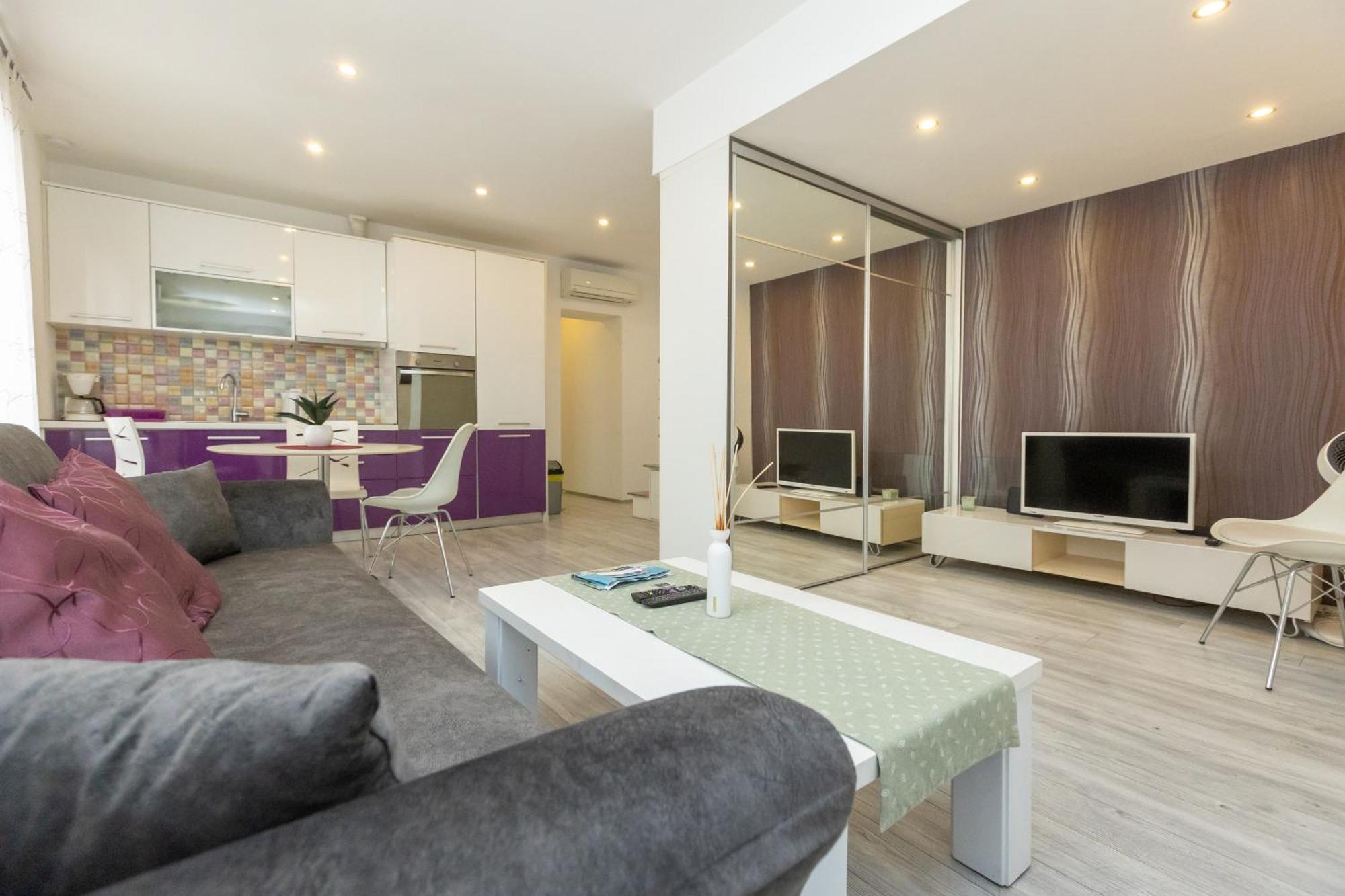 Alpha Loft 1Br Apartment In Center Zadar Eksteriør bilde